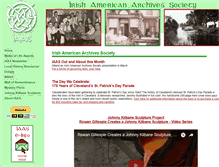 Tablet Screenshot of irisharchives.org